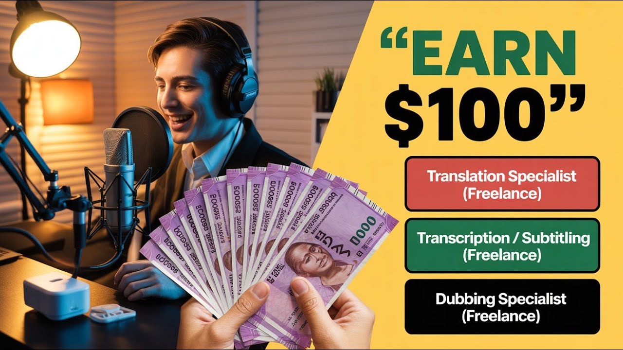 Work From Home in 2025 ElevenLabs Dubbing, Translation & Subtitling Jobs  Freelance Career Tips
