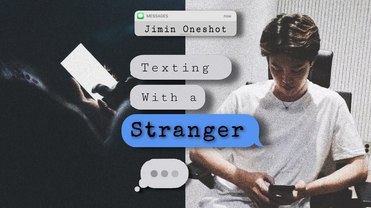 Texting with a Stranger   || Jimin Oneshot ||