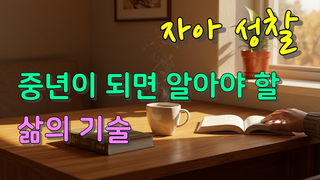 남을 비난하지 않고 자신을 성찰하는법. 지금 중년 이후라면 필요한 자아성찰 방법 feat.도스토옙스키