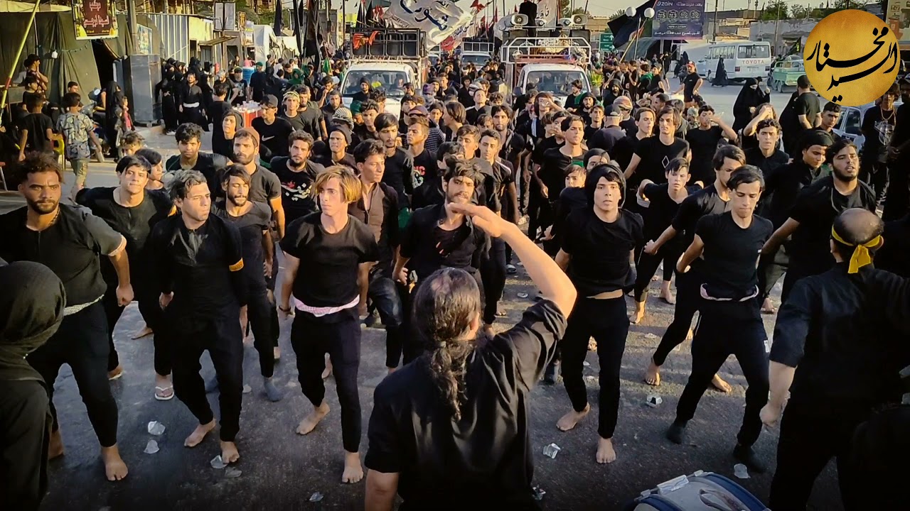 العزاء المركزي لانصار زهير بن القين موكب شهيد الجمعة الحسيني في محافظة السماوة... الأربعينية المقدسة