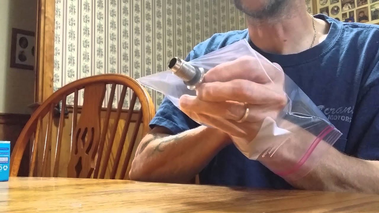 How to spray upside down with an hvlp gun.
