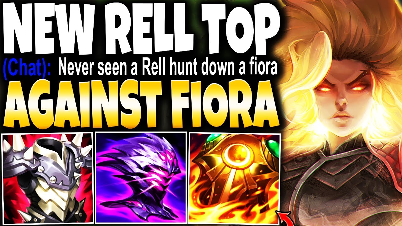 Not even FIORA can win vs our New Immortal Rell Rework Top Lane Build (BROKEN) 🔥 - League of Legends