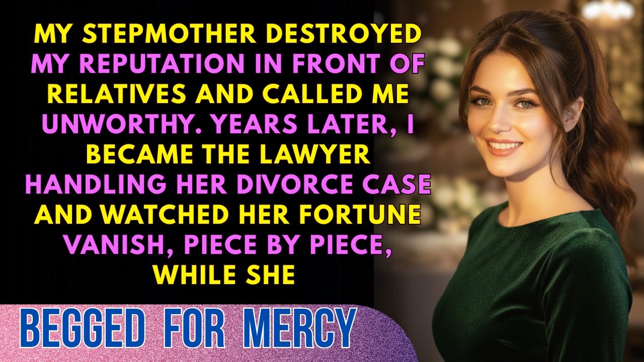 “You’re Worthless” My Stepmother Told Everyone — Years Later I Became the Lawyer in Her Divorce Case