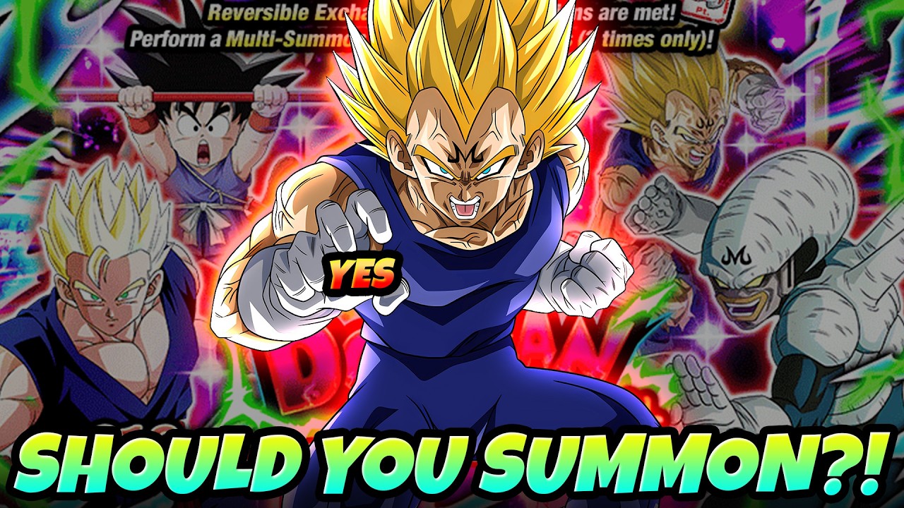 SHOULD YOU SUMMON FOR LR MAJIN VEGETA?! YES If you can Saiyan Day 2026 | Dragon Ball Z Dokkan Battle