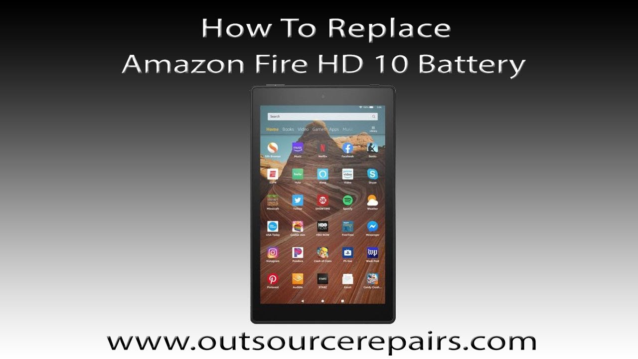 How To Replace Amazon Fire HD 10 7th Gen Battery