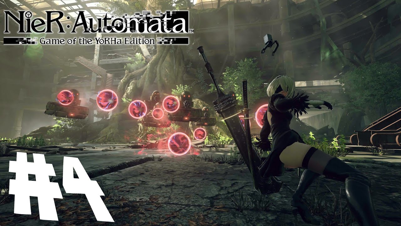 NIER:AUTOMATA - MEMÓRIAS DA 11B: PARTE #4 [ PC Gameplay 4K ]