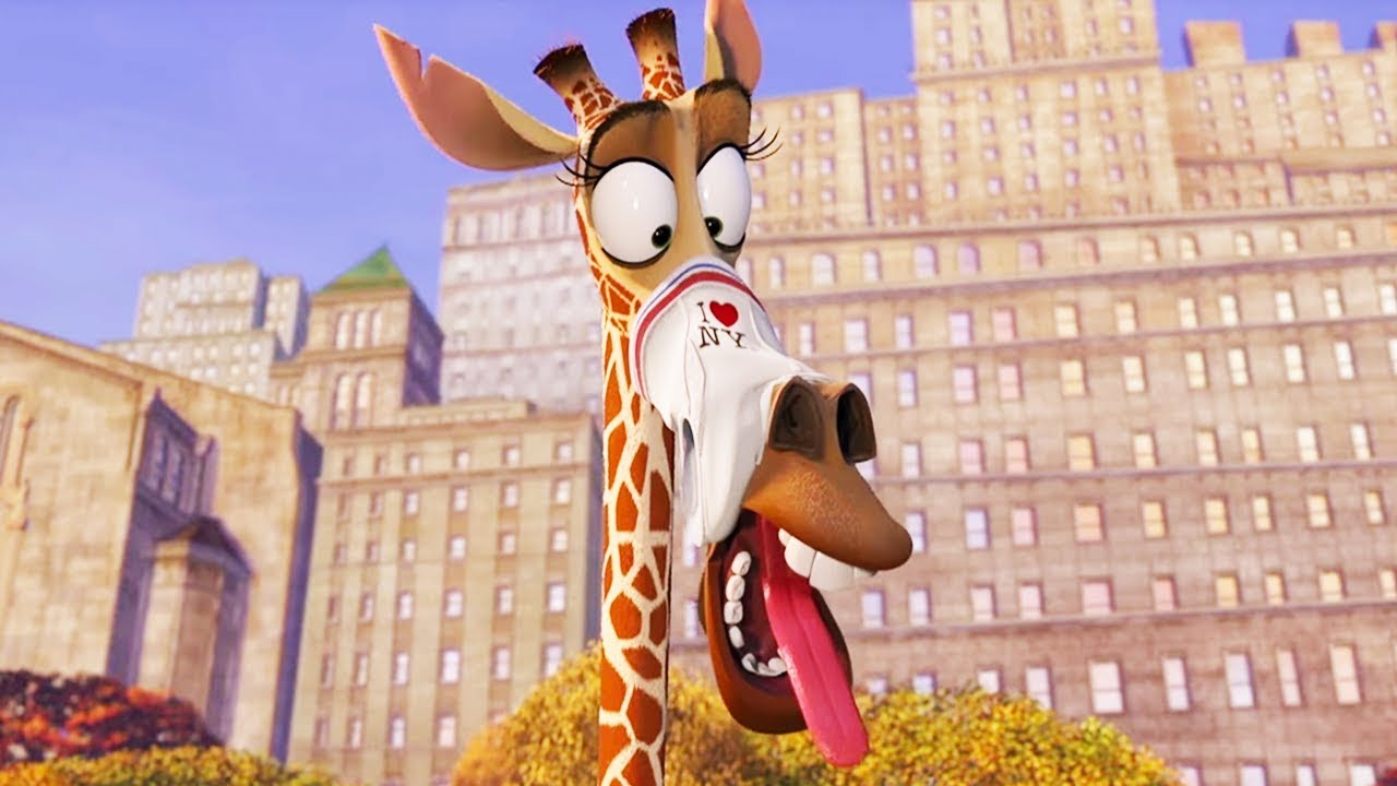 DreamWorks Madagascar en Español Latino | Gloria y Melman Mejores Momentos | Dibujos Animados