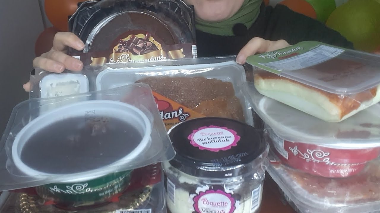 A101 Bütün Tatlılarını Yedim! |Ekmek Kadayıfı,Sütlaç,Supangle,Profiterol,Pasta, Kazandibi,Revani Vs.