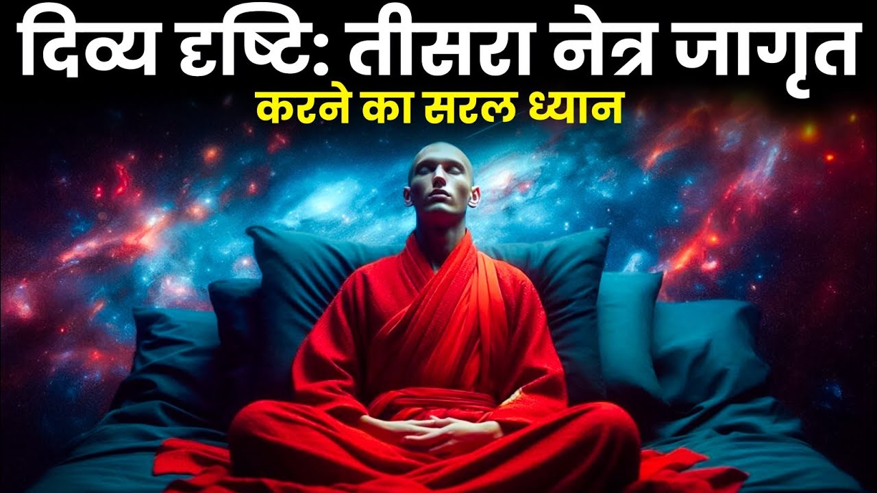 दिव्य दृष्टि: तीसरा नेत्र जागृत करने का सरल ध्यान | Third Eye Meditation | Third Eye Activation