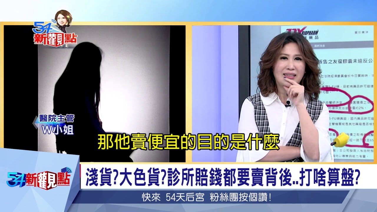大色貨vs淺貨？診所就算賠錢也要賣藥疑有秘辛 54新觀點獨家揭密業者