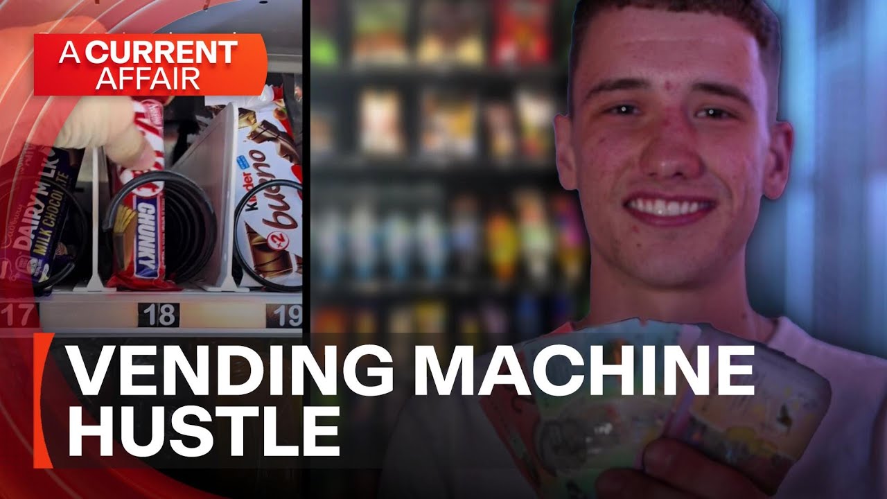 How much money can you really make from a vending machine? | A Current Affair