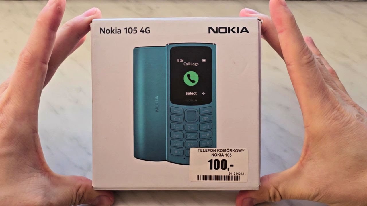 Nokia 105 4G 2023 Recenzja , Gry , Dzwonki itp ..