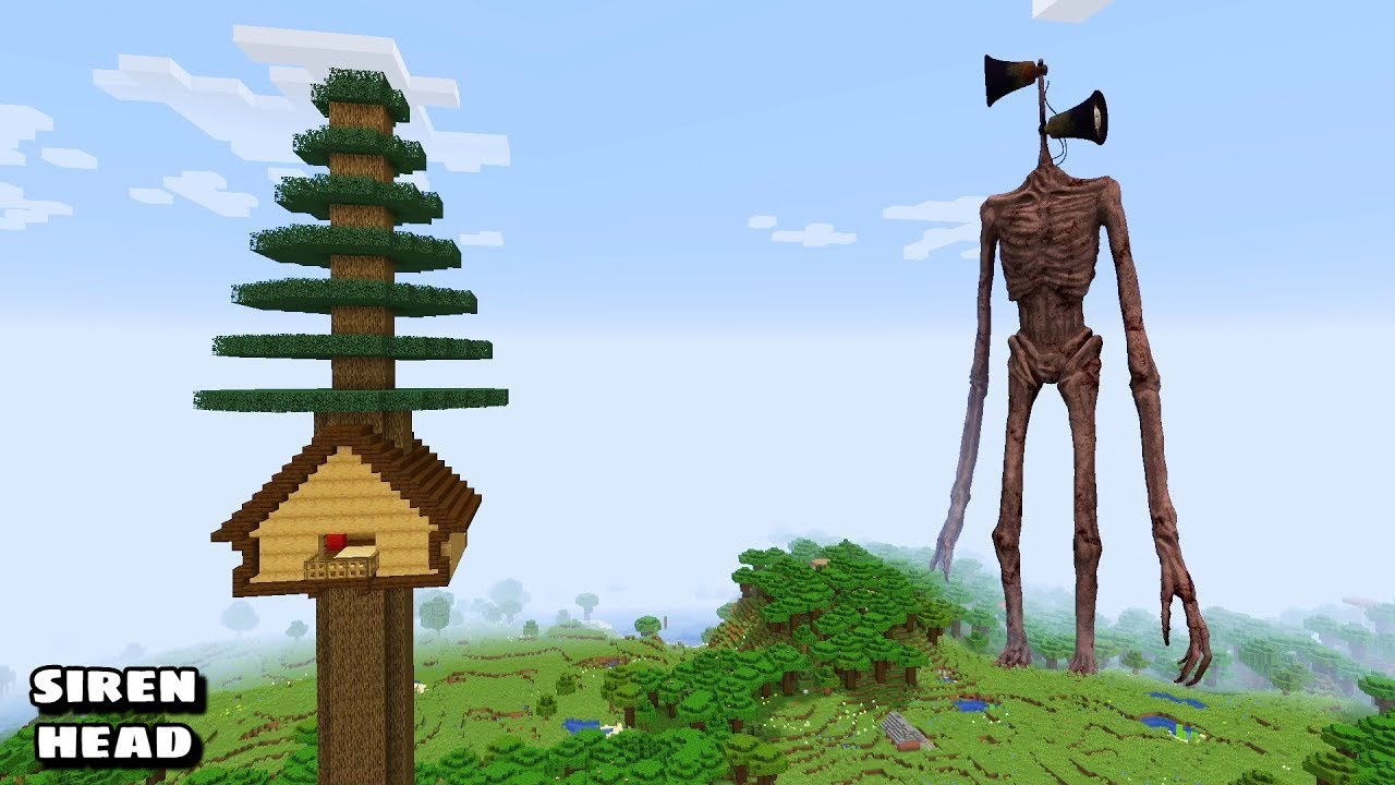 i Found Scariest SIREN HEAD 😱 in Minecraft | Minecraft Horror |