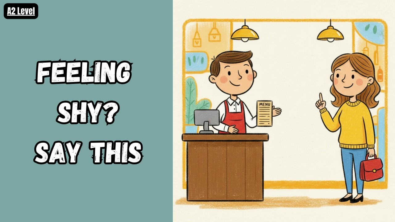 What to Say at a Restaurant to Get a Table | A2 Lesson | Learn English | Calm English