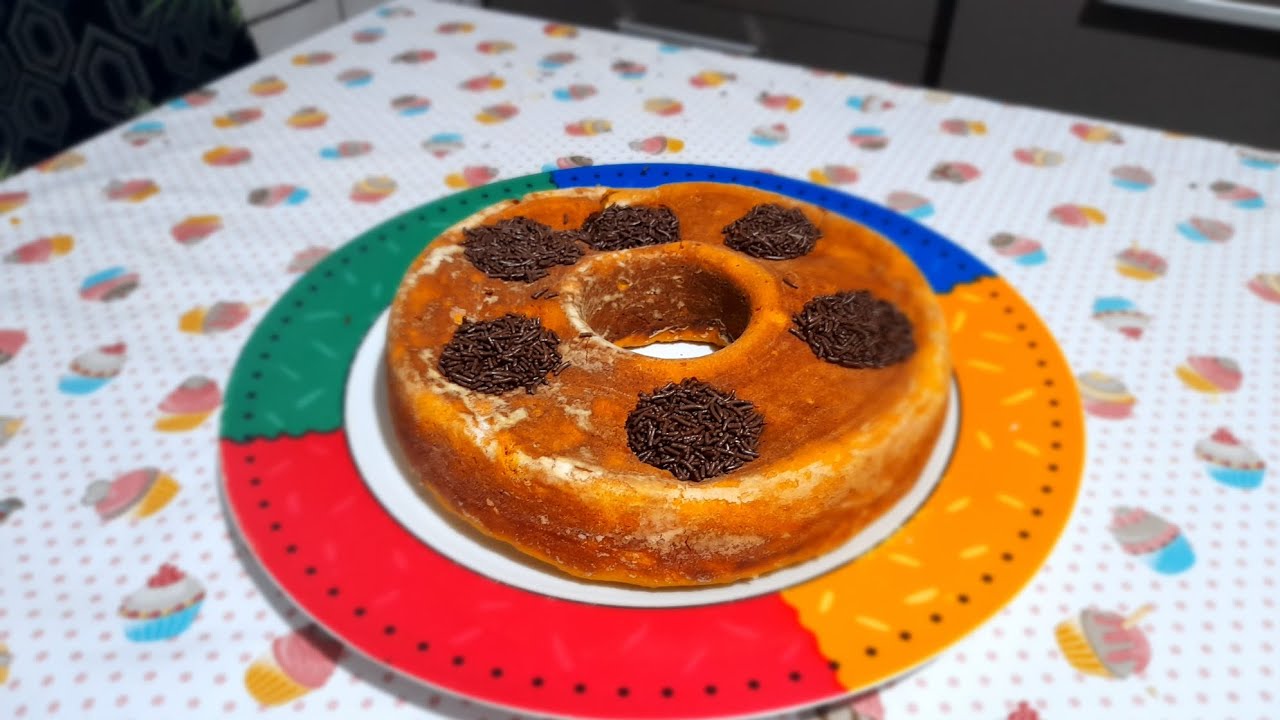 COMO FAZER BOLO DE ABÓBORA 