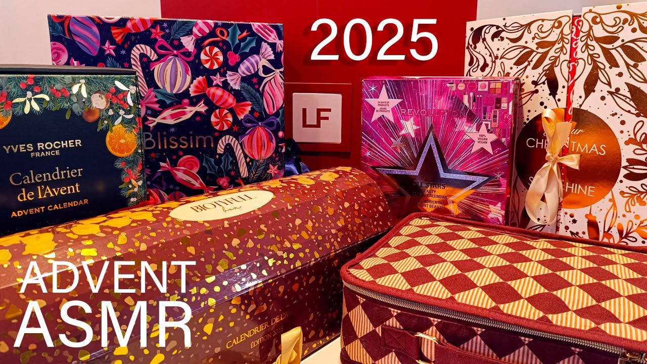 ASMR Advent Calendar Series 2025 Show & Tell (🎧 soft spoken, tapping, scratching)