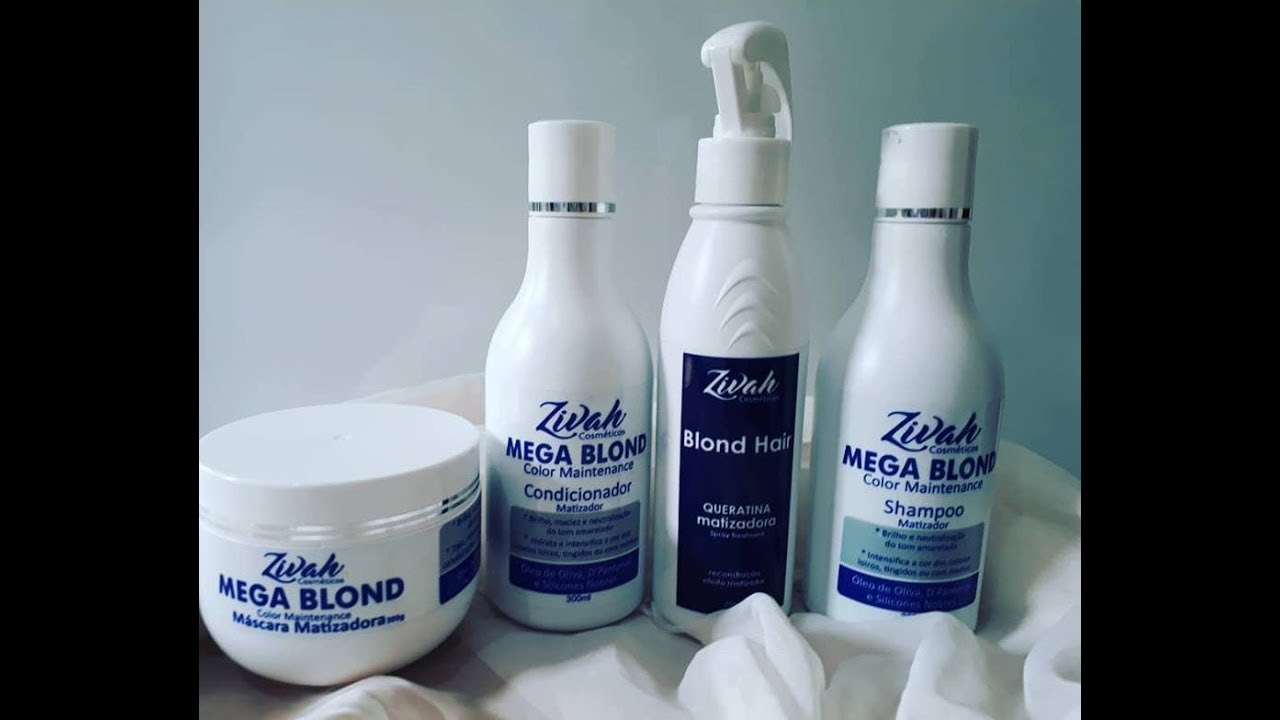 RESENHA MATIZADOR MEGA BLOND ZIVAH COSM&Eacute;TICOS