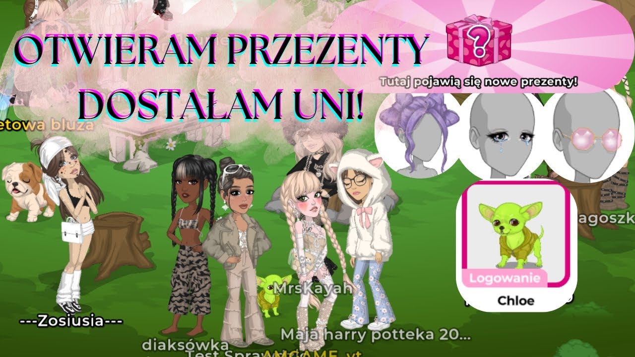 STWORZYŁAM LOOK Z PREZENTÓW WIDZÓW I MAM NOWE UNI?! DZIĘKUJĘ!