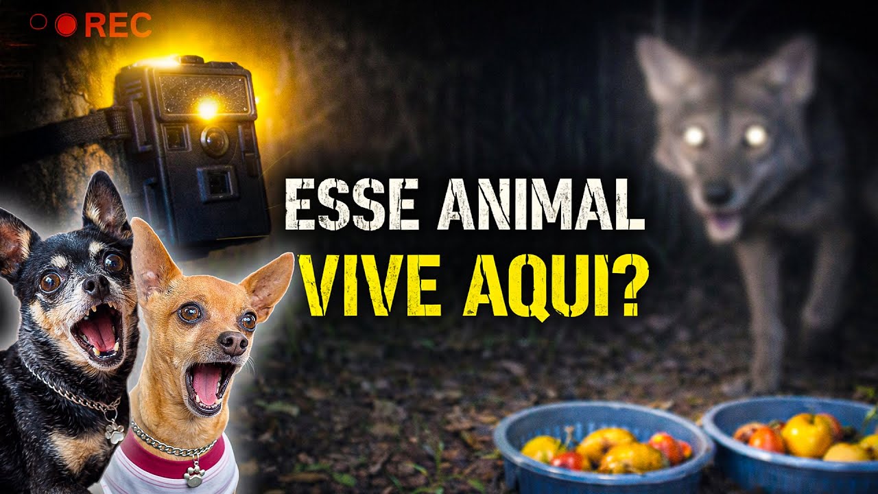 COLOCAMOS UMA CÂMERA NOTURNA NA MATA… E NÃO ERA O QUE ESPERÁVAMOS