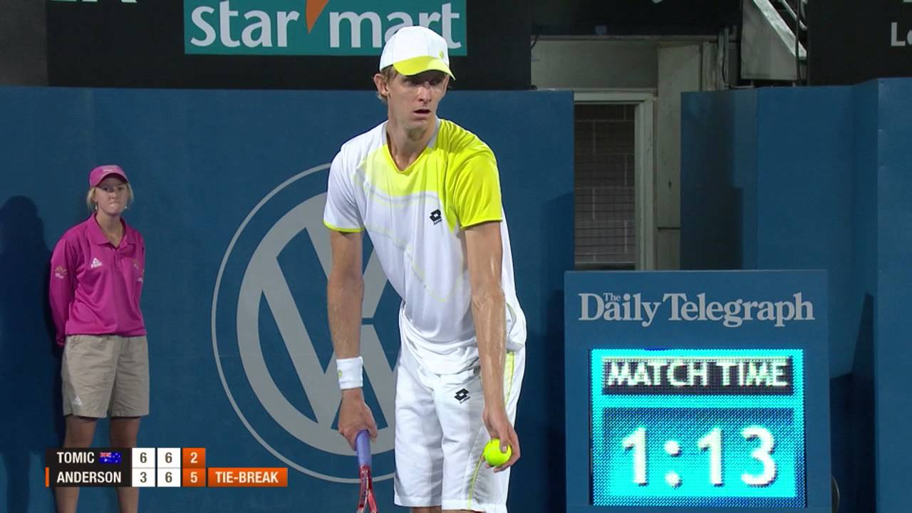 Kevin Anderson v Bernard Tomic - Full Match Men's Singles Final: Apia International Sydney 2013