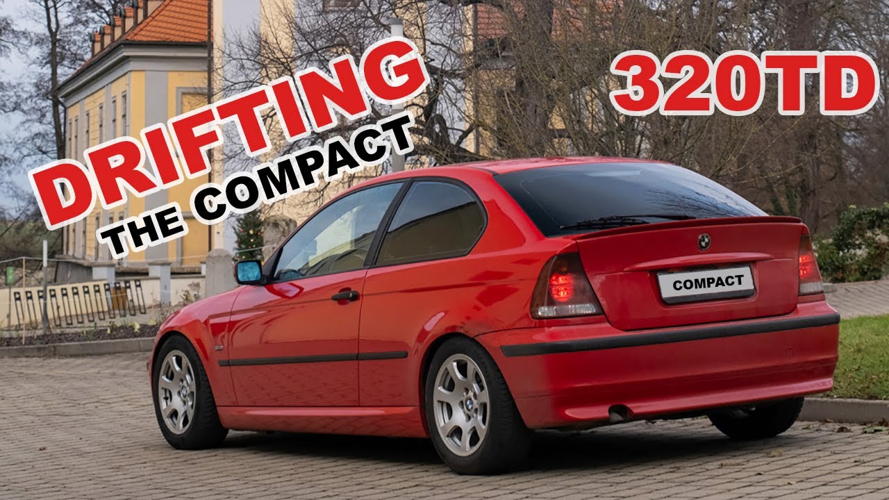 NEW DRIFT WinterCar BMW E46 COMPACT 320td - First Testing