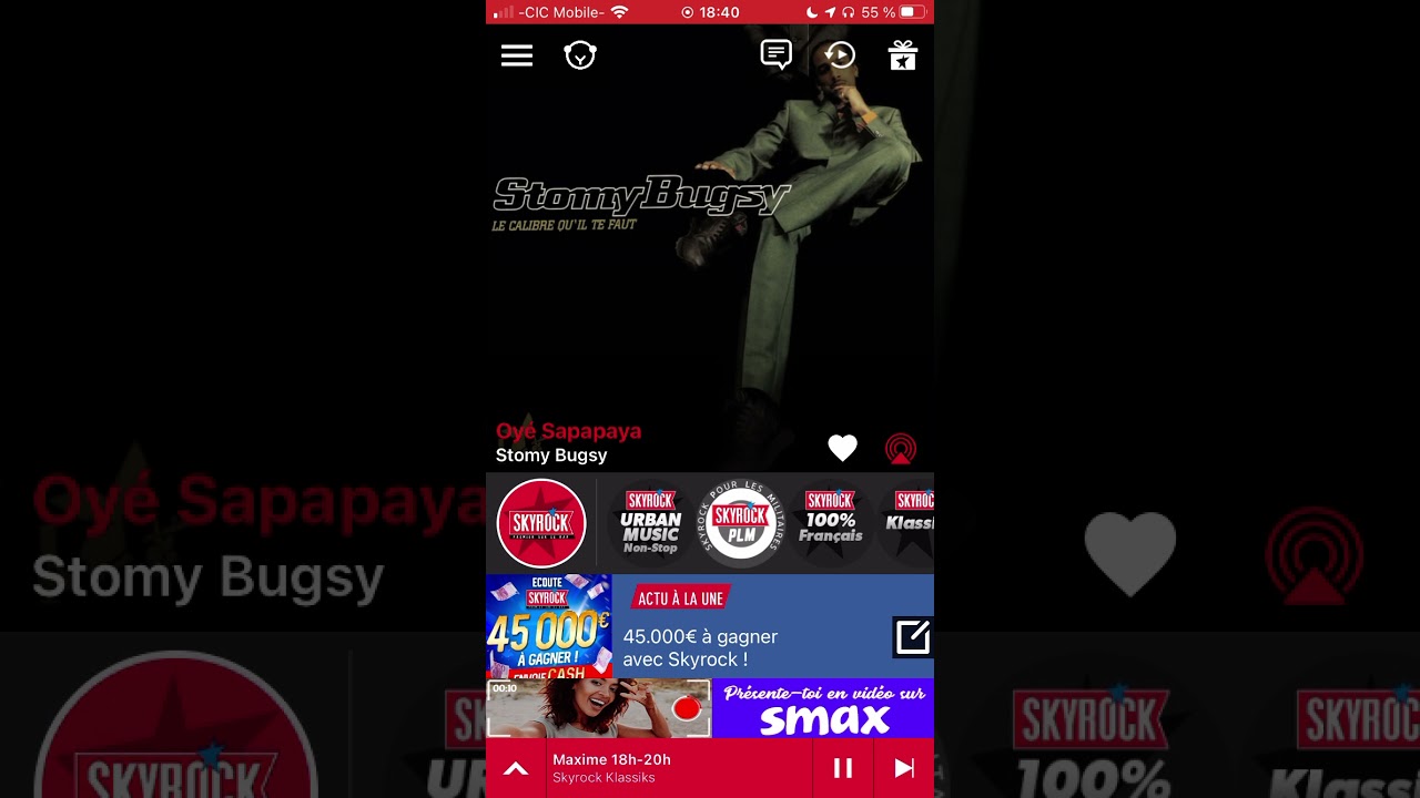Stomy bugsy oyé spapapaya version Skyrock
