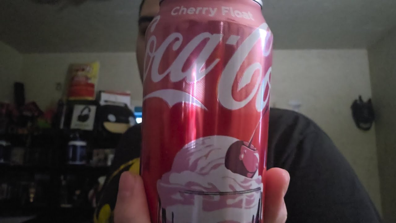 Coca cola cherry float review.