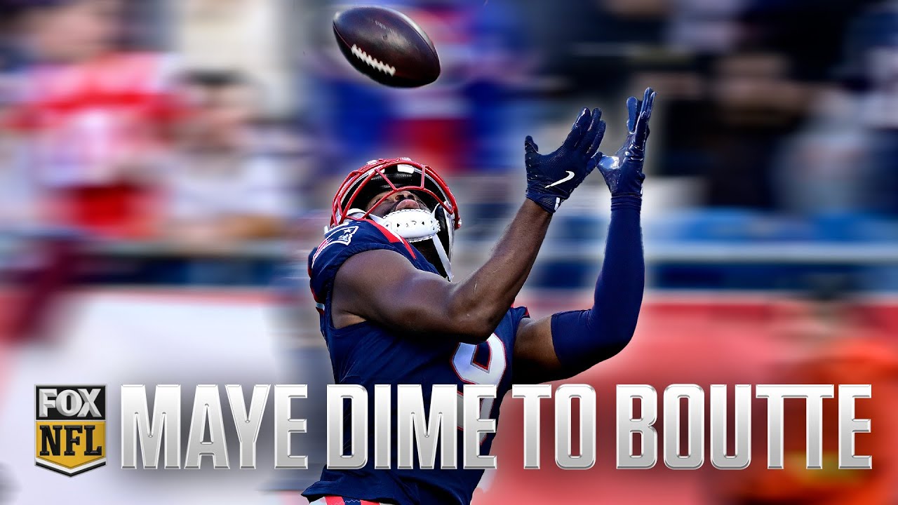 Drake Maye DROPS a DIME to Kayshon Boutte 😤🔥 What a THROW! #NFL #Dime #Boutte