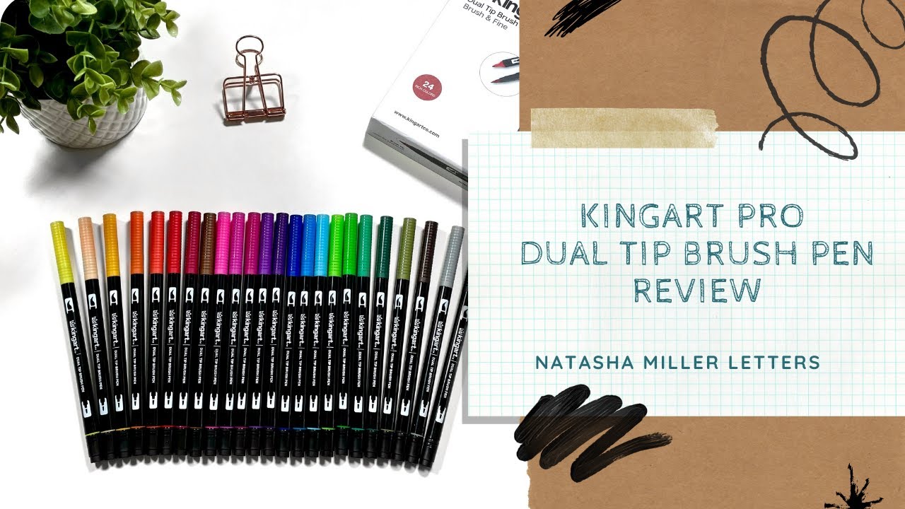 Kingart Brush Pen Review