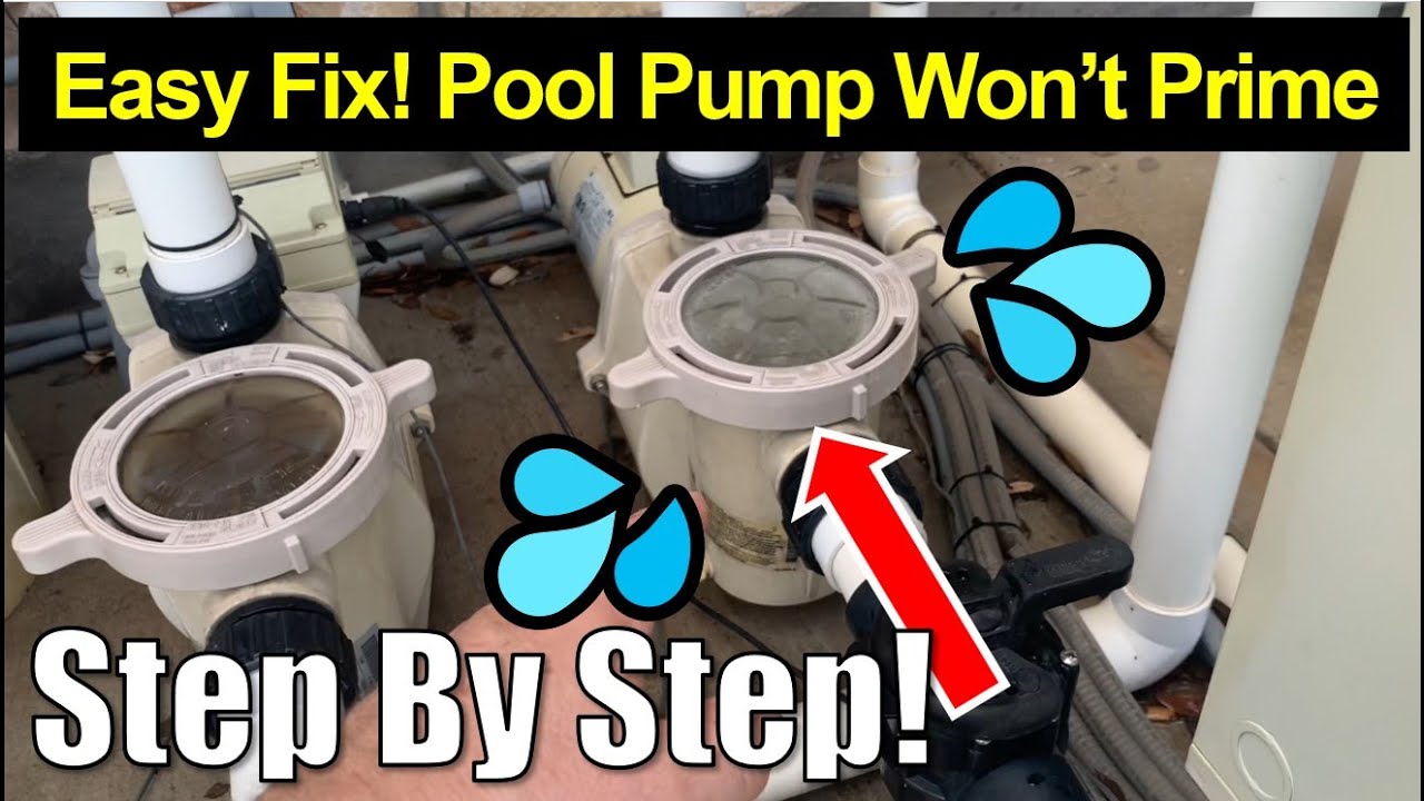 💦Pool Help 27 ● ✅ Solved! Pool Pump Won&rsquo;t Prime!  How to Prime Pool Pump!