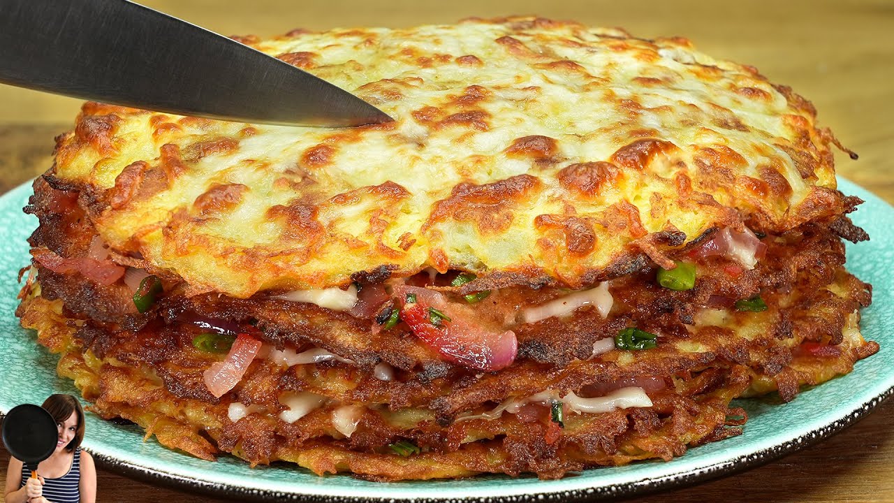 Картошка с луком вкуснее мяса. Почему я не знала этого рецепта? АСМР