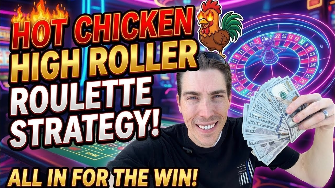 Hot Chicken High Roller Roulette ! 🐔 🎰 All in for the win! 
