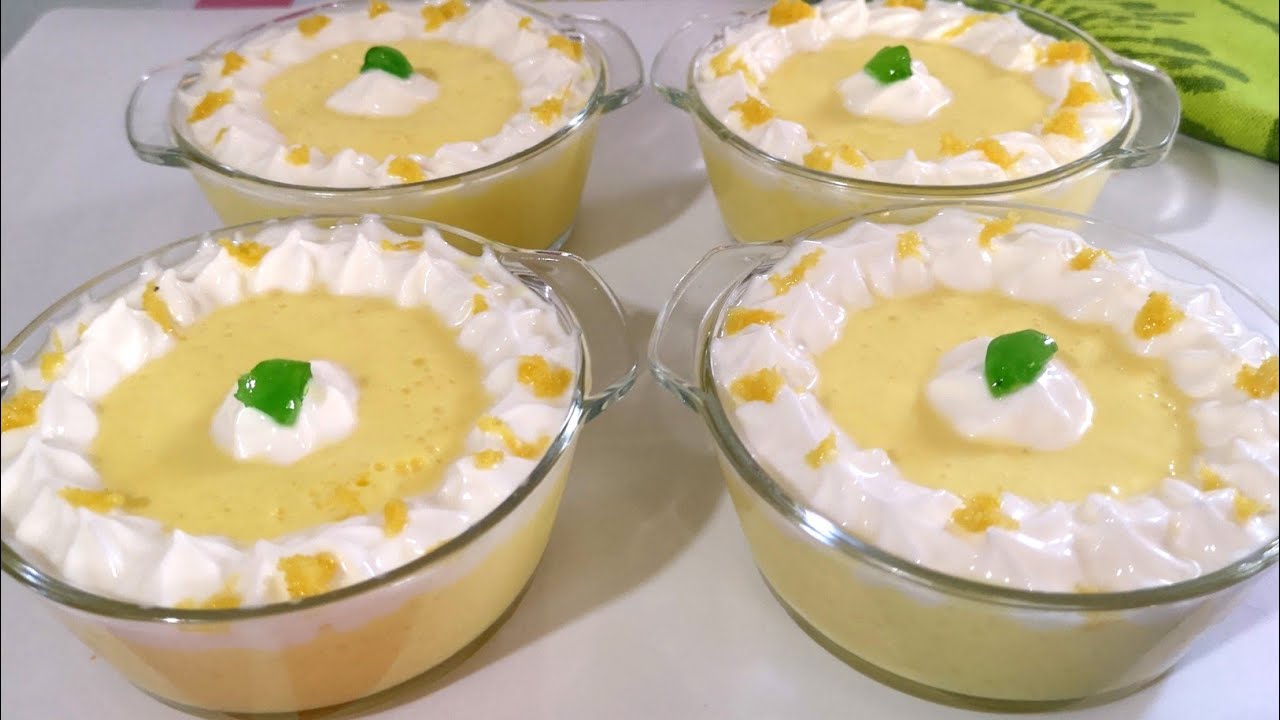🍋🥄POSTRES DE LIMÓN Y YOGUR 😋EN 5 MINUTOS 🕔Y SÓLO CON BATIDORA 👌//BEATRIZ COCINA.