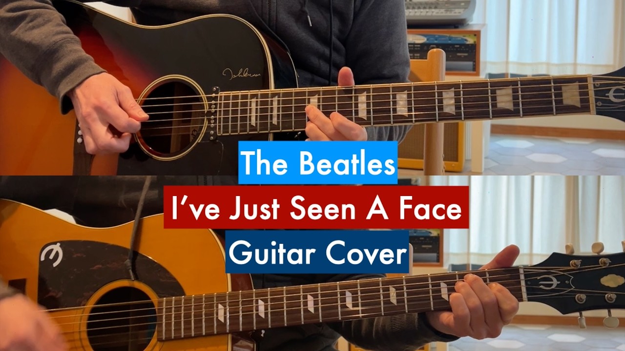 I've Just Seen A Face The Beatles Guitar Cover