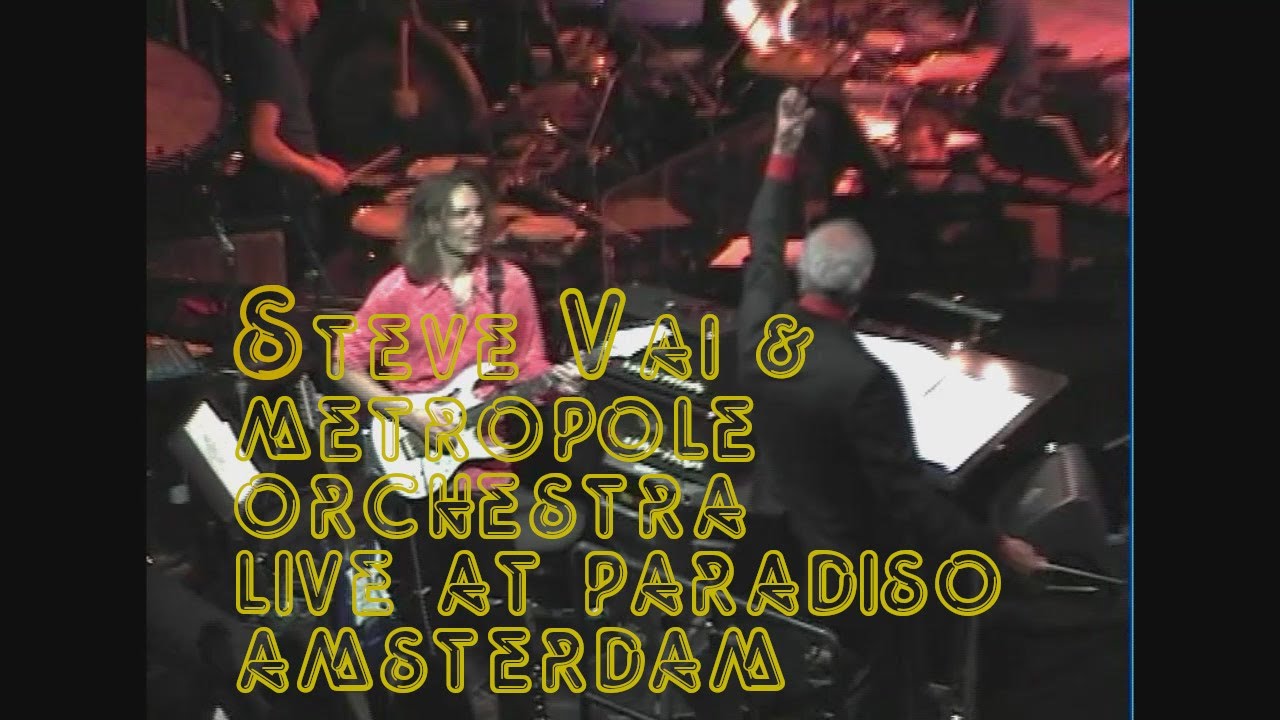 Steve Vai & Metropole Orchestra at Paradiso Amsterdam 2004