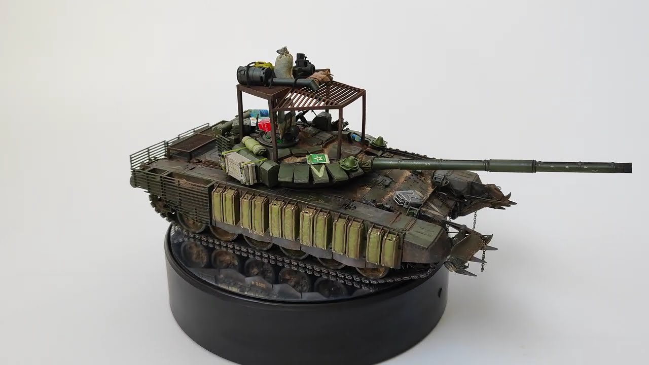 T-72B3M w/KMT-8 MINE CLEARING SISTEM/MENG/1:35