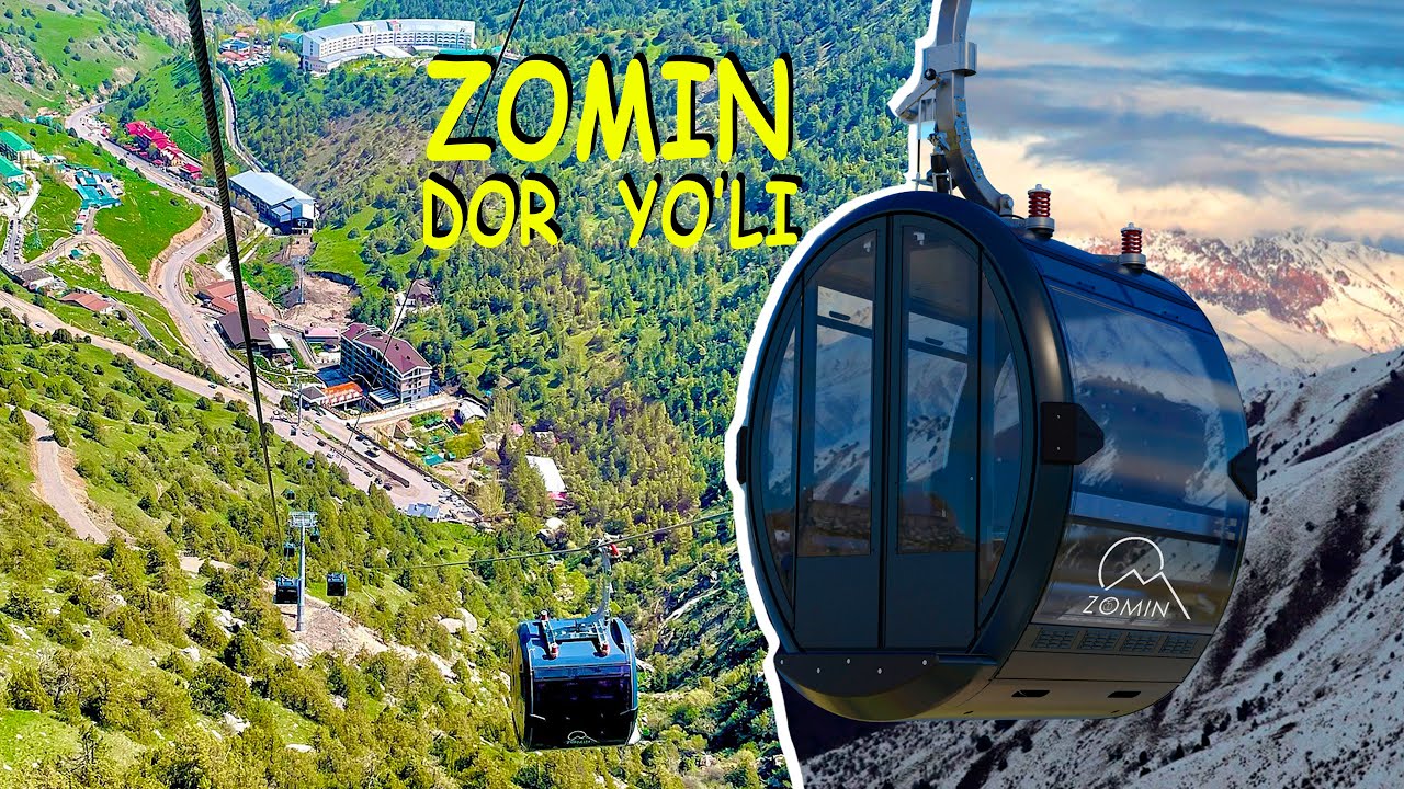 ZOMIN  DOR  YO'LI. Канатная дорога  &laquo;Заамин&raquo;. Zomin Ropeway #ropeway #uzbekistan #zomin #jizzah