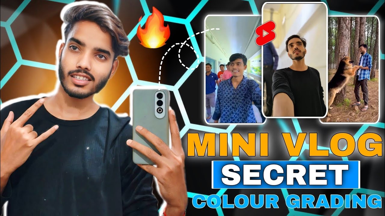 Secrets of Mini Vlog Editing & Color Grading | How To Edit Mini Vlog | Colour Grading in Capcut 🔥