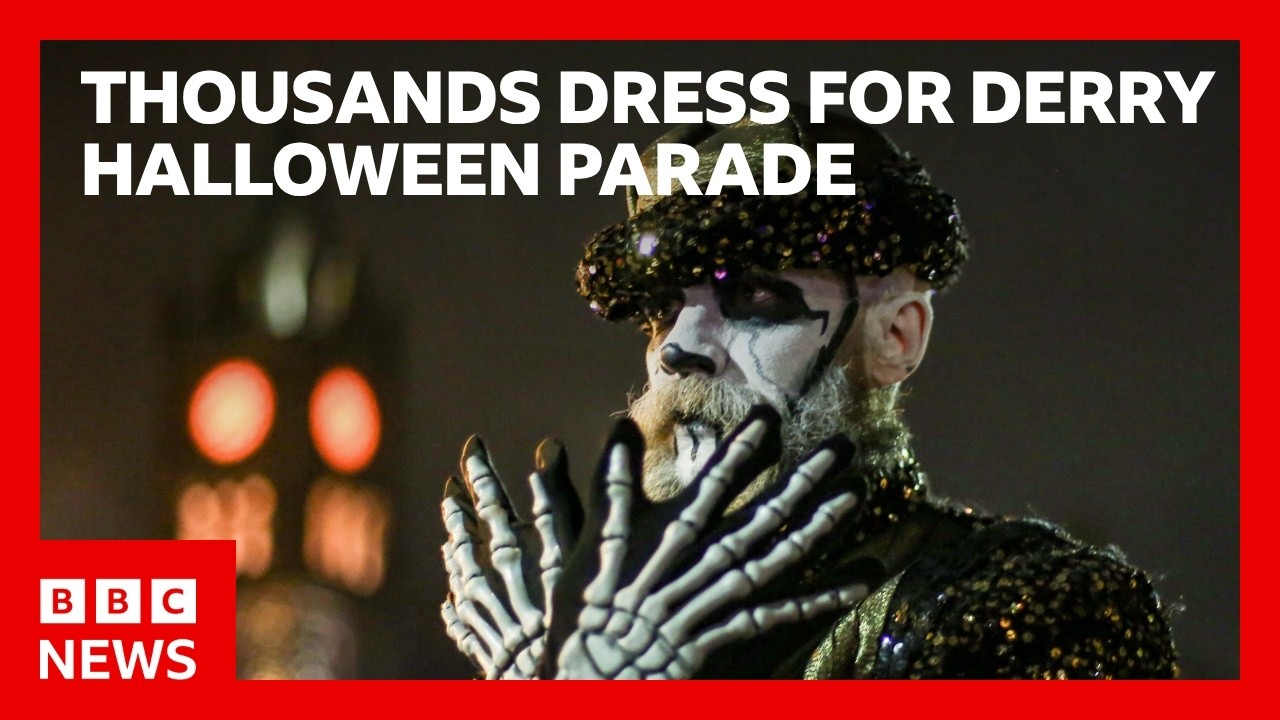 Thousands dress up for Derry Halloween parade 2025