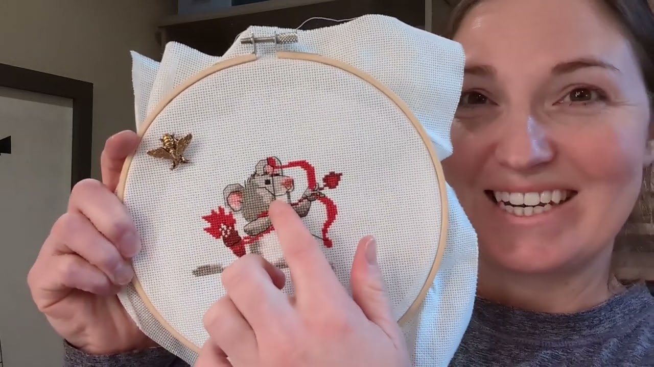 Flosstube 55: A Finish! A small new start, and a couple of WIPs