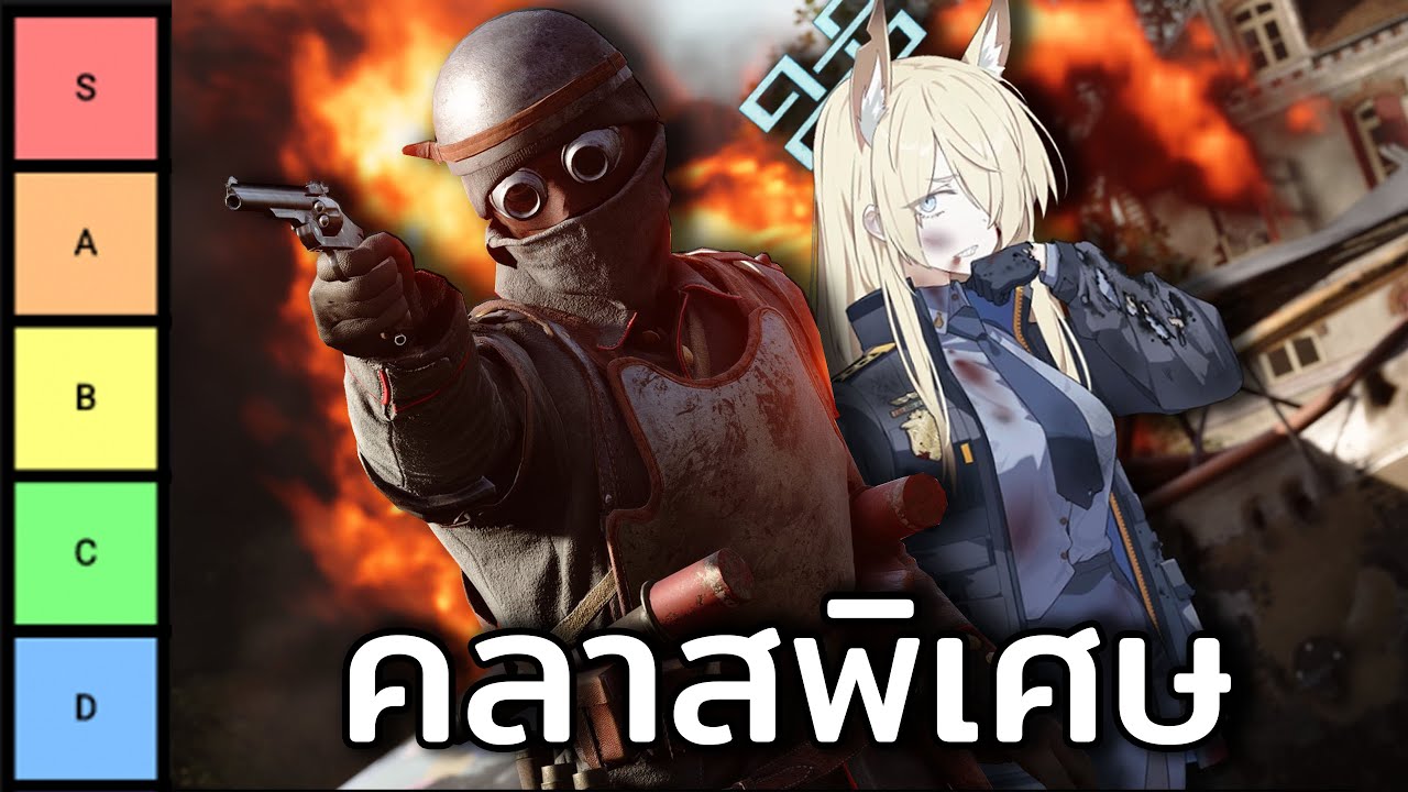 จัดอันดับทหารคลาสพิเศษในสงครามโลกครั้งที่ 1 ( Elite Class )
