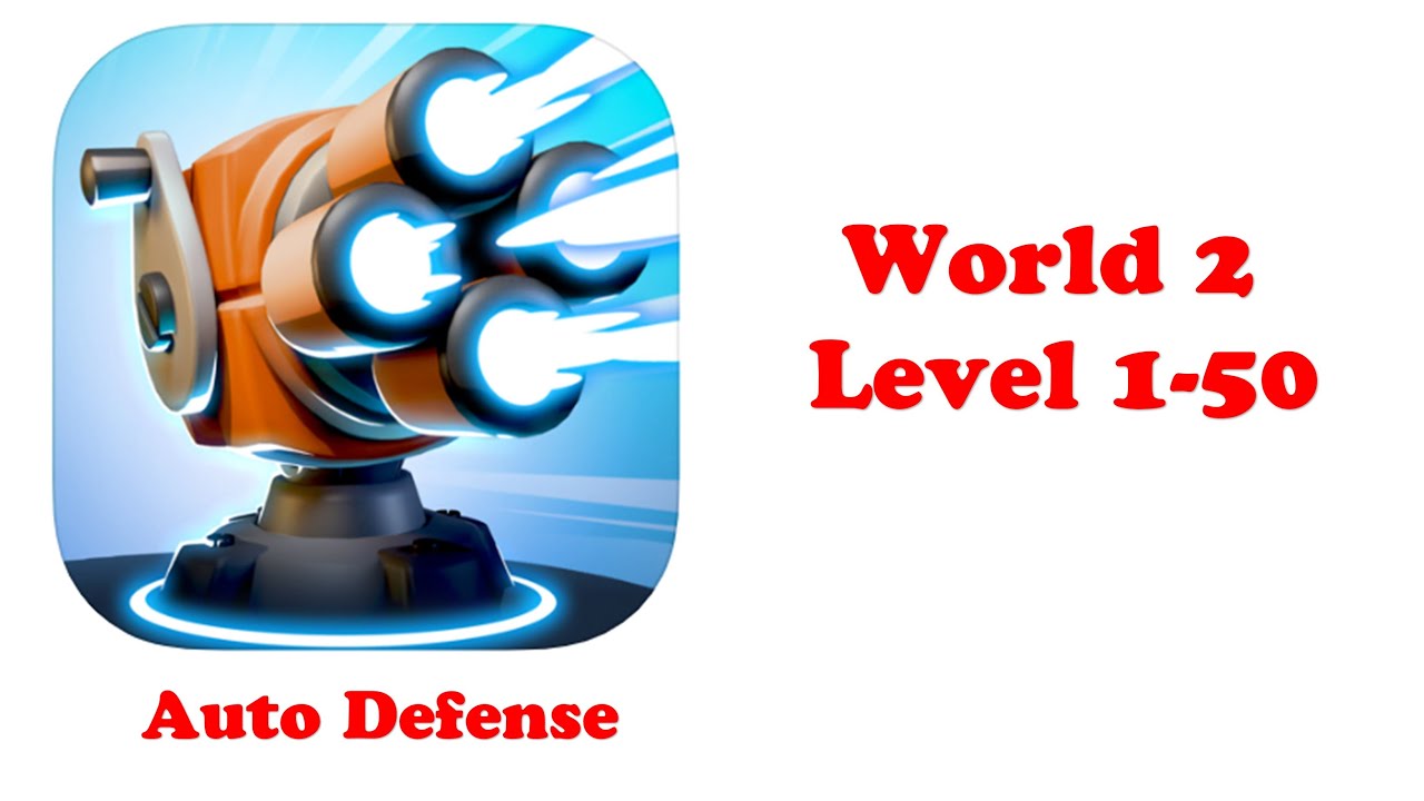 Auto Defense (by Ludigames): World 2 Boss Killed | New Strategy Game Auto Defense