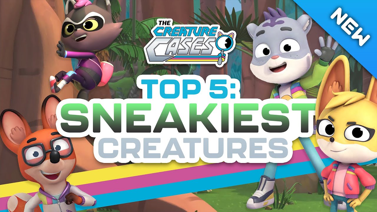 @CreatureCases - 🦊 These Animals are Incredibly Cool but SNEAKY 🐙 | Educational Videos for Kids