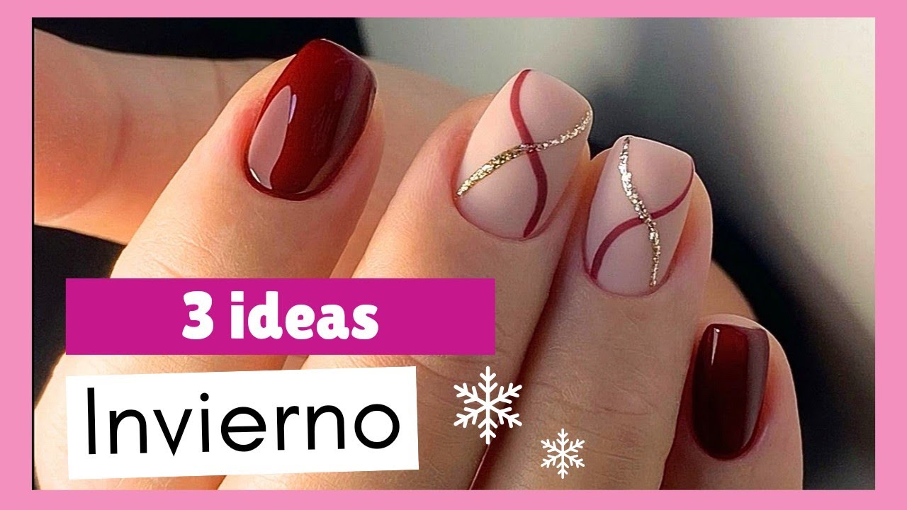 Uñas Cortas Bonitas para Invierno 2024/ Tendencias Manicura Otoño-Invierno