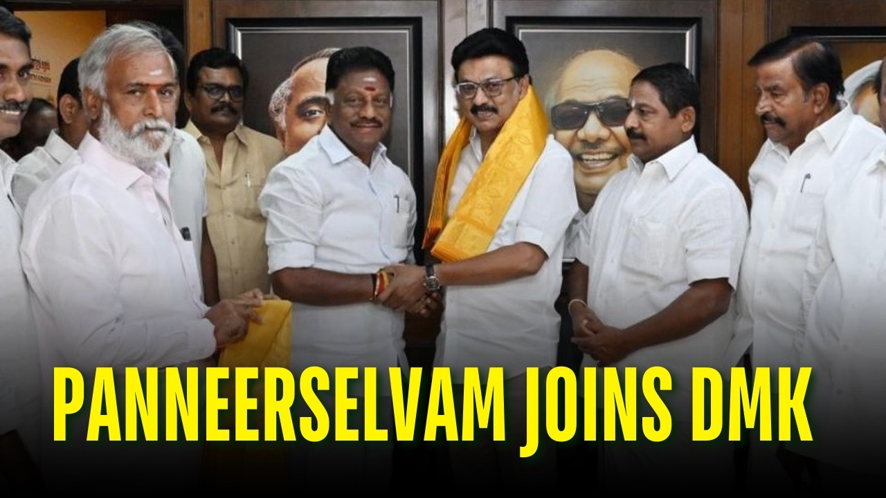 Expelled From AIADMK, Panneerselvam Joins Rival DMK Ahead Of Assembly Polls