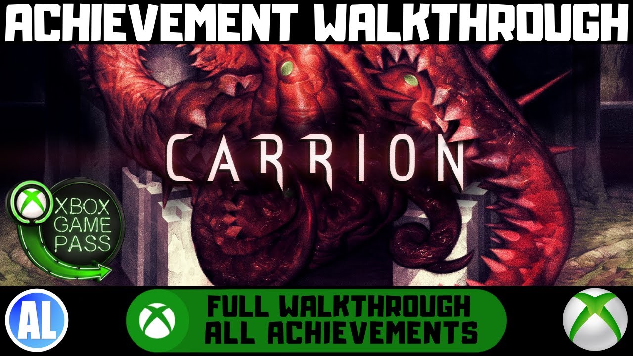 Carrion #Xbox Achievement Walkthrough - Xbox Game Pass