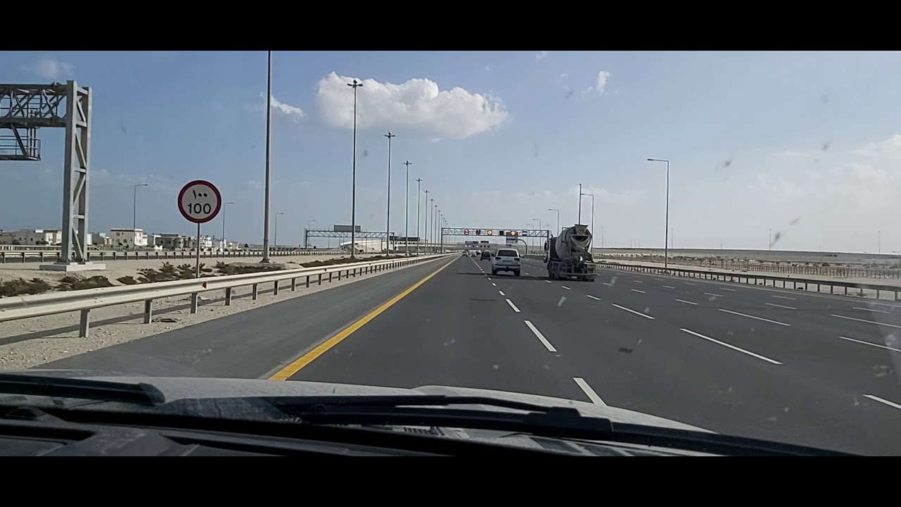 الدوحة .. قطر  طريق الوكرة .. يناير 2021