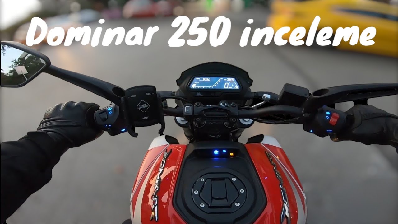 DOMİNAR 250 KISA İNCELEME | BAŞLANGI&Ccedil; MOTORU OLUR MU?
