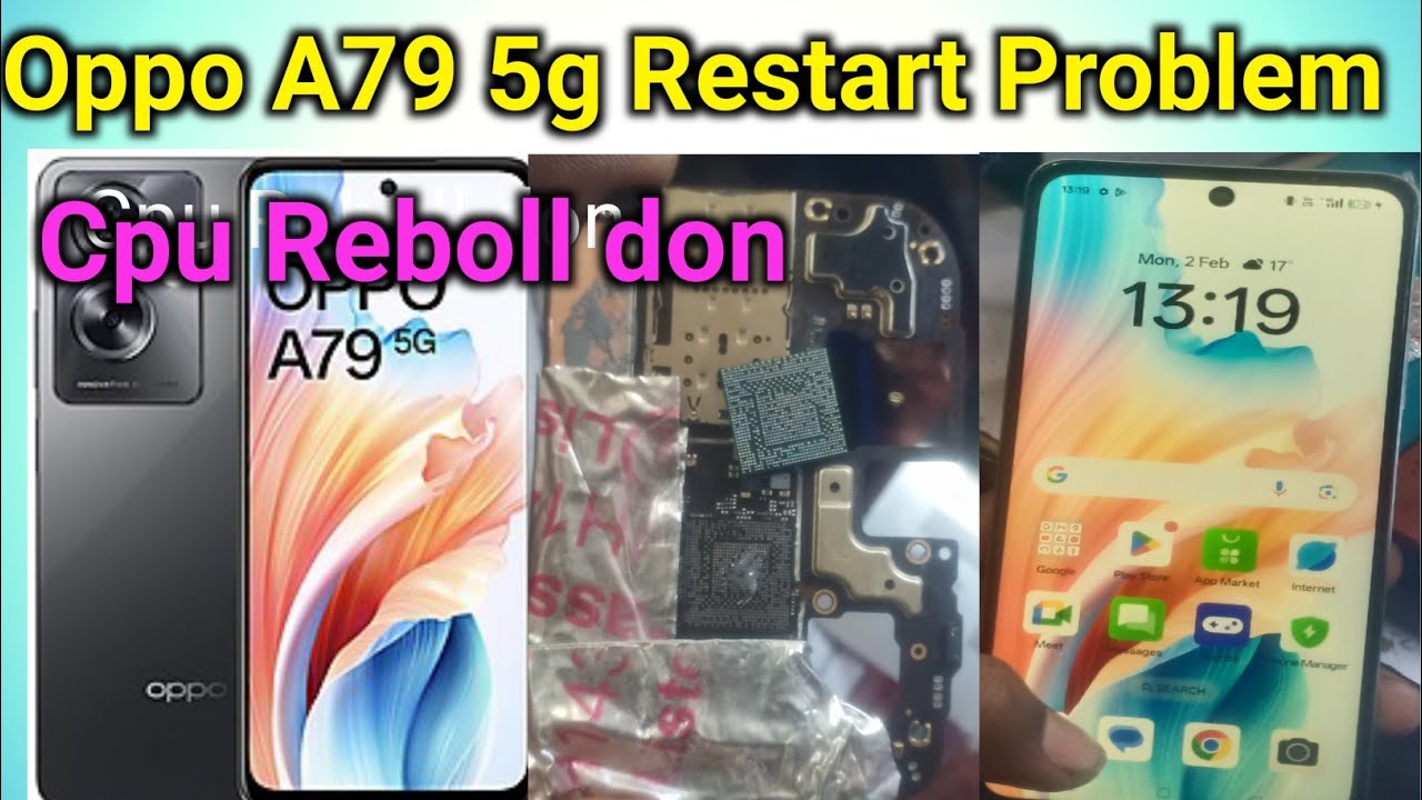 Oppo A79 5g Restart problem don /// problem solve //