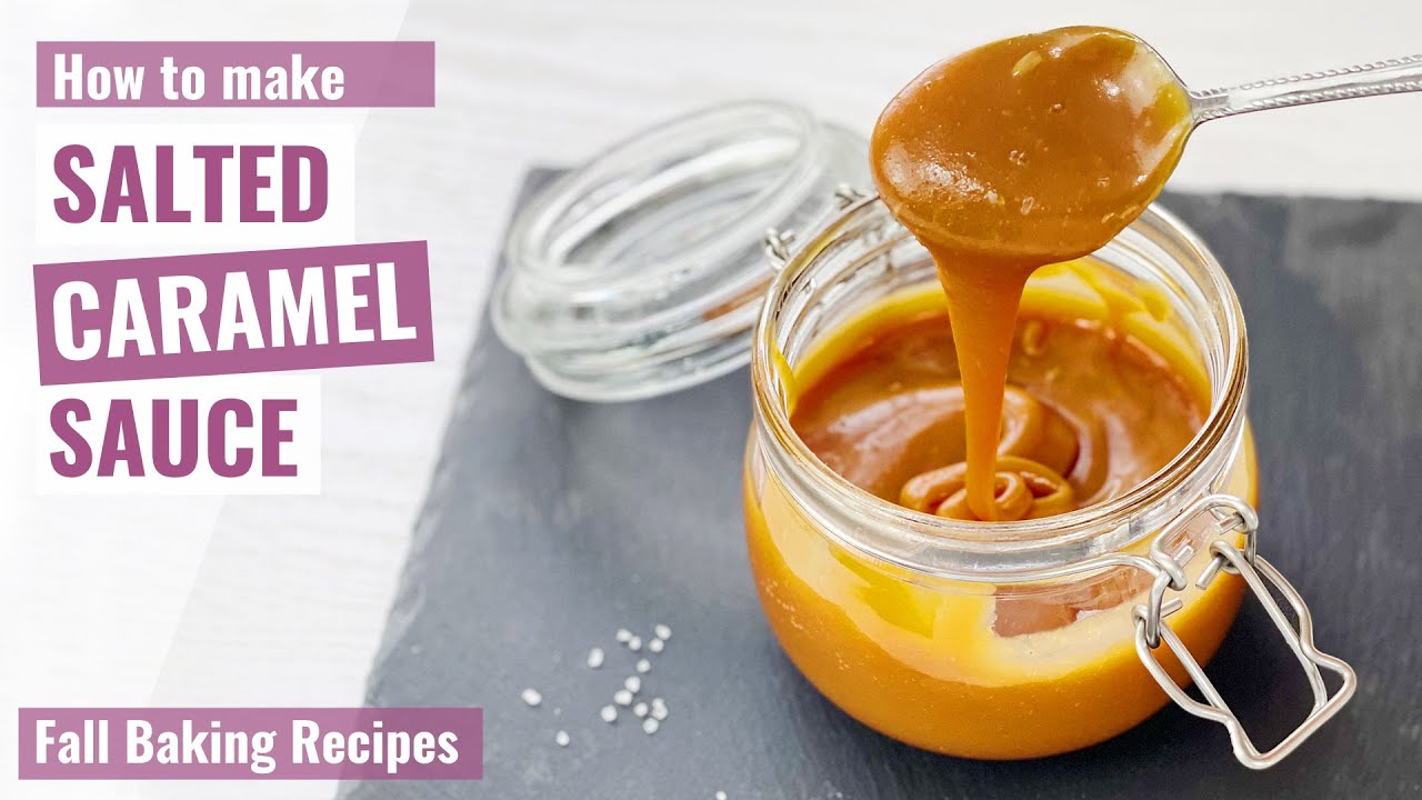 SALTED CARAMEL SAUCE RECIPE | How to Make Caramel Sauce | Homemade Caramel Sauce |Dry Method Caramel